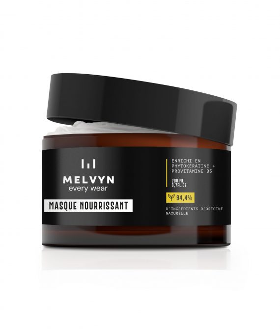 MASQUE NOURRISSANT. Ce masque est composé de principes actifs ultra nourrissants parfaits pour les cheveux secs, une formulation qui nourrit bien sur, gaine, fortifie, hydrate, adoucit améliore et embellie la texture. A utiliser avec le shampooing et la crème de la gamme Nourrissant, pour une parfaite routine capillaire. Conçu et fabriqué en France.